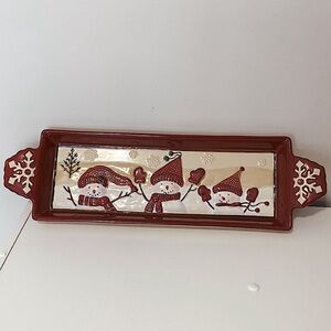 St Nicholas Square “Winter Wishes” Rectangular Platter